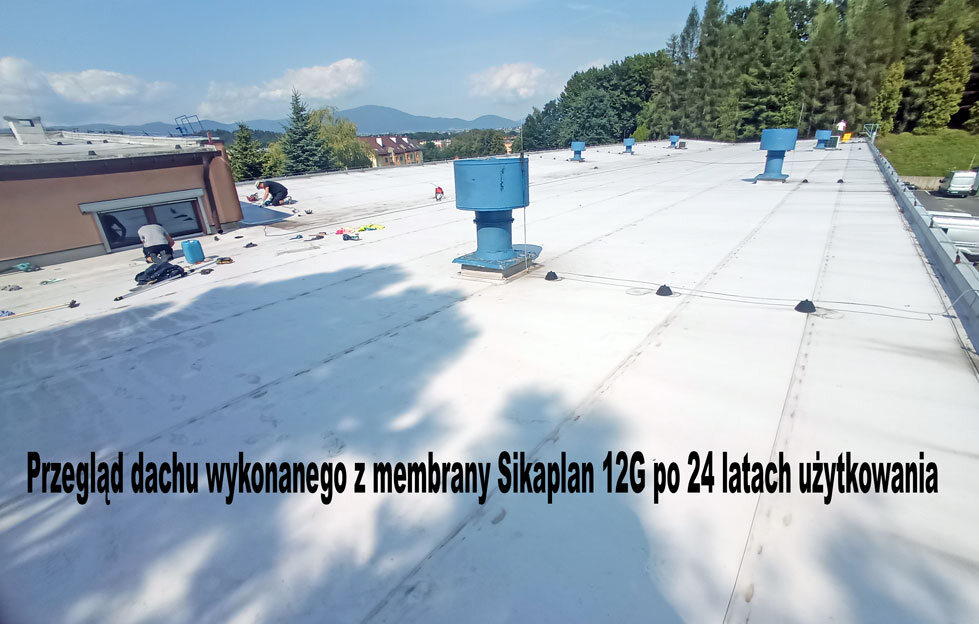 Przegląd dachu w Żywcu — kadr 3.
